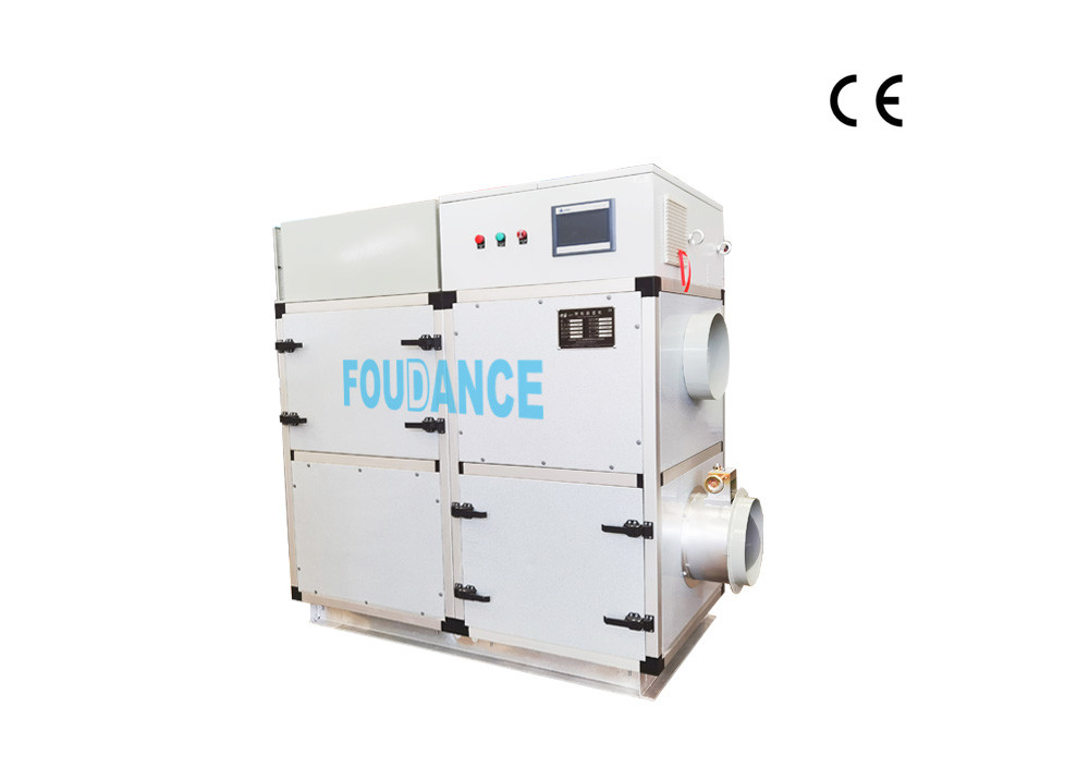 Déshumidificateur de déshumidificateur industriel à roue rotative de gel de silice de 1000 m3/h