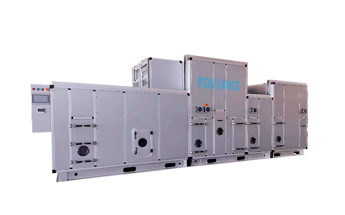 T&lt;25.C/RH&lt;1% Déshumidificateur à batterie lithium-ion à air avec débit d'air de 10000 m3/h et point de rosée &lt;-40.C