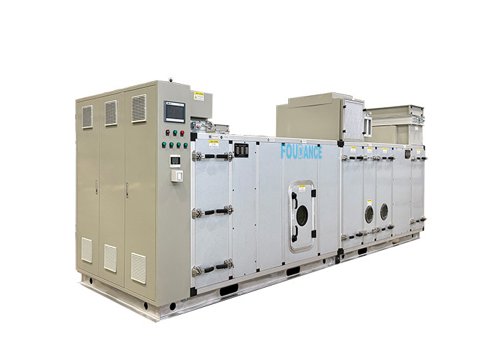 Déshumidificateur d'air industriel haute performance avec refroidissement et technologie de roue déshydratante pour salle blanche
